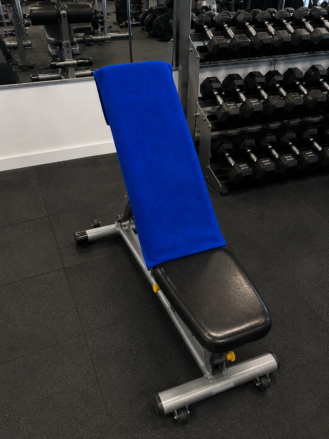 serviette de sport avec rangement intégré